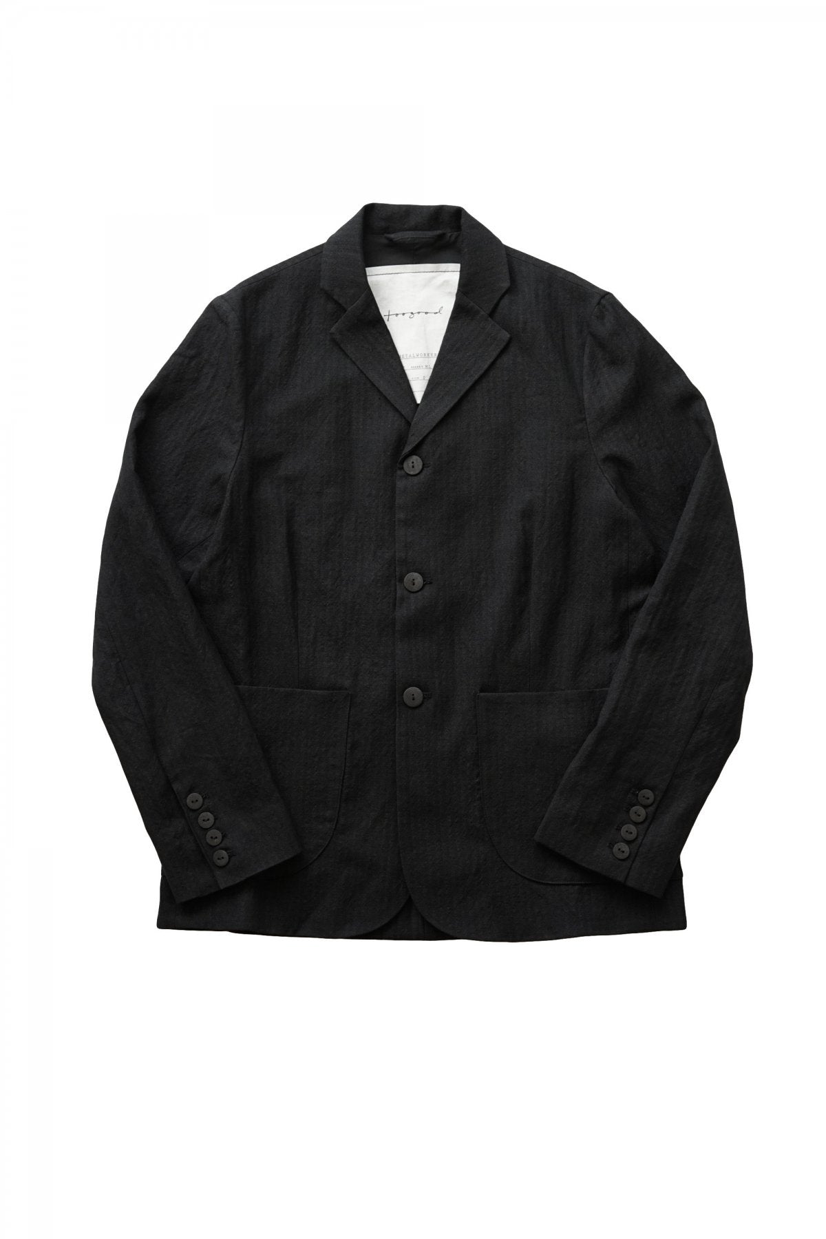 toogood - THE METALWORKER JACKET - WOOL HERRINGBONE - FLINT