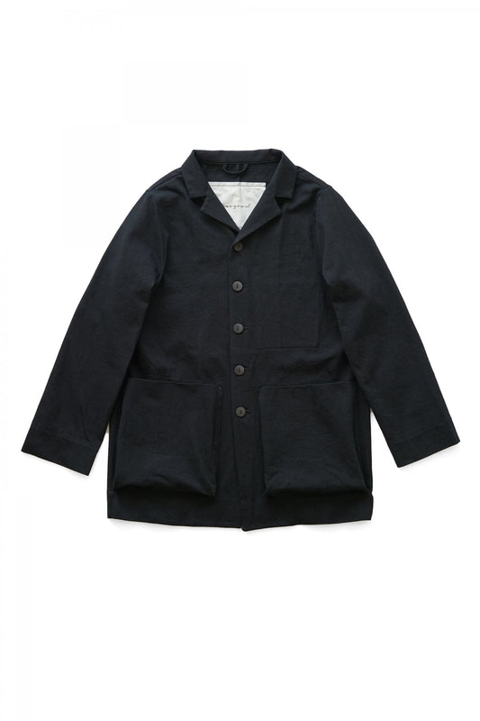 toogood - THE PHOTOGRAPHER JACKET - WOOL COTTON DRILL - FLINT