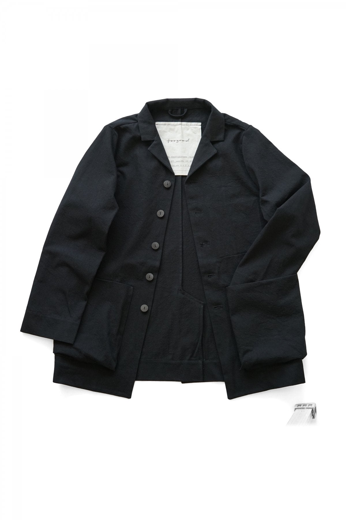 toogood - THE PHOTOGRAPHER JACKET - WOOL COTTON DRILL - FLINT