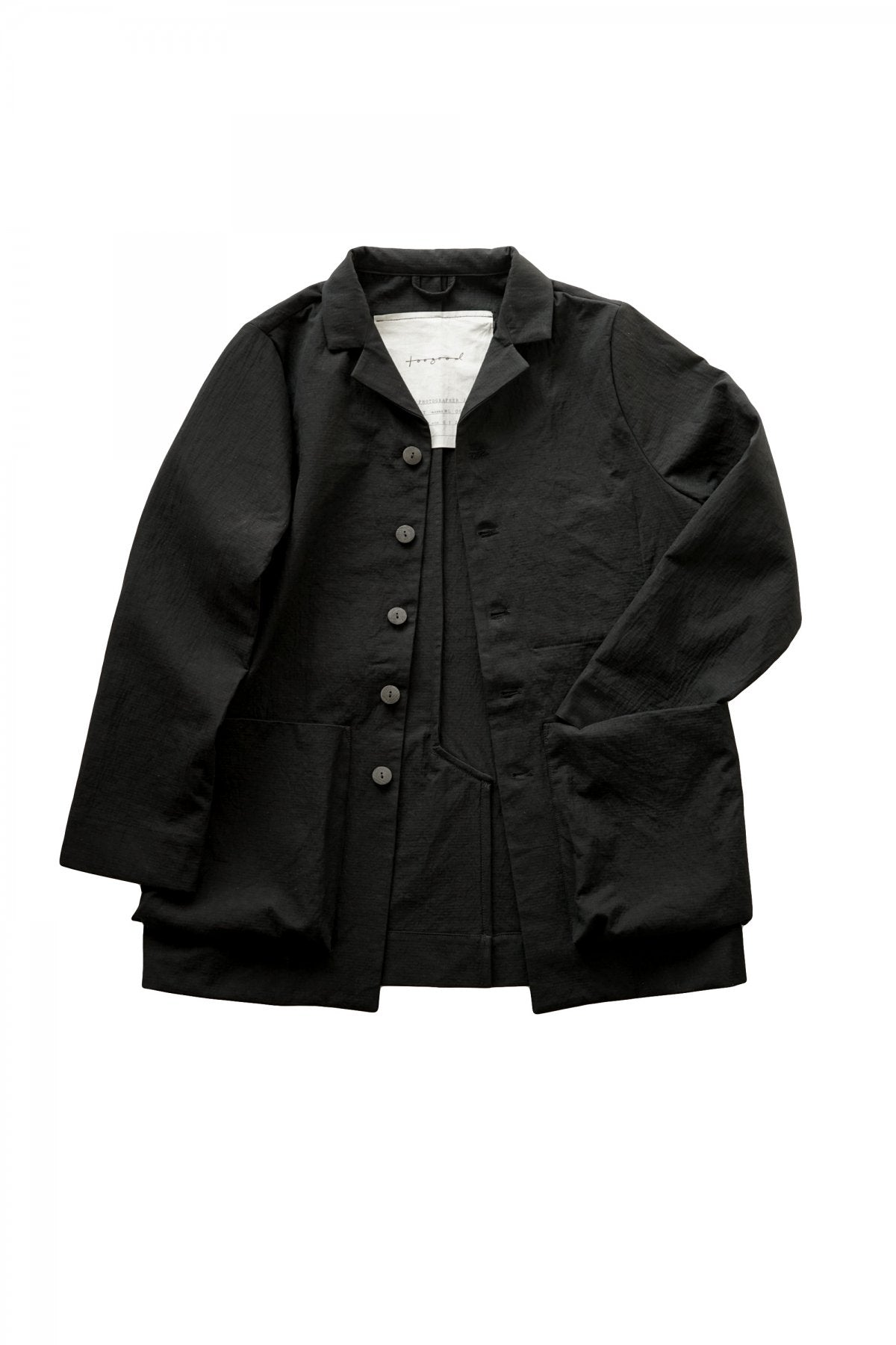 toogood - THE PHOTOGRAPHER JACKET - TEXTURED COTTON - FLINT