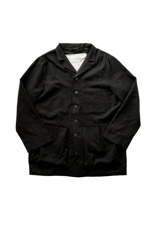 toogood - THE PHOTOGRAPHER JACKET - WOOL HERRINGBONE - FLINT