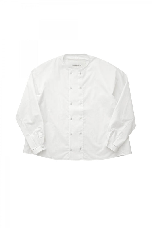 toogood - THE CHEF SHIRT - CRISP COTTON - CHALK