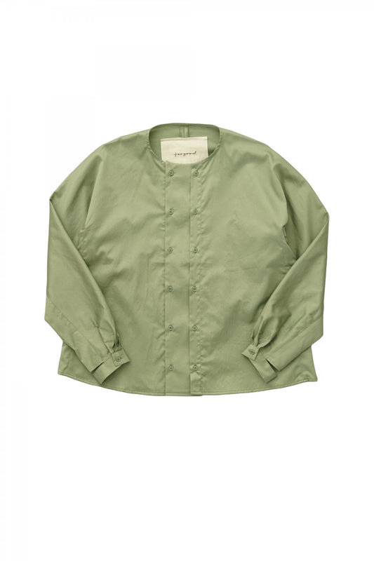 toogood - THE CHEF SHIRT - SATIN COTTON - LICHEN