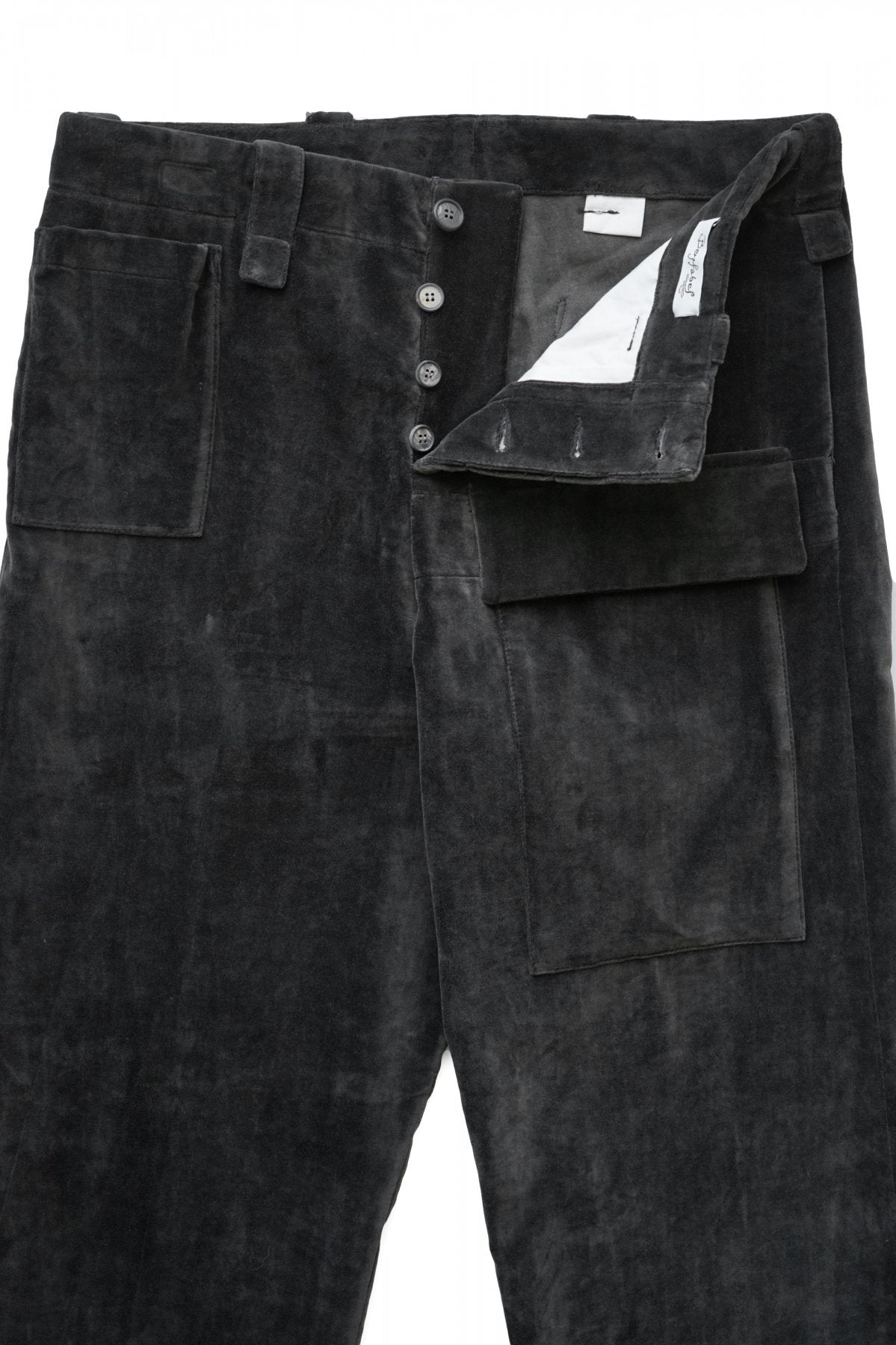 Bergfabel ★★★ - EXCLUSIVE WORKER PANTS - CARBON VELOUR