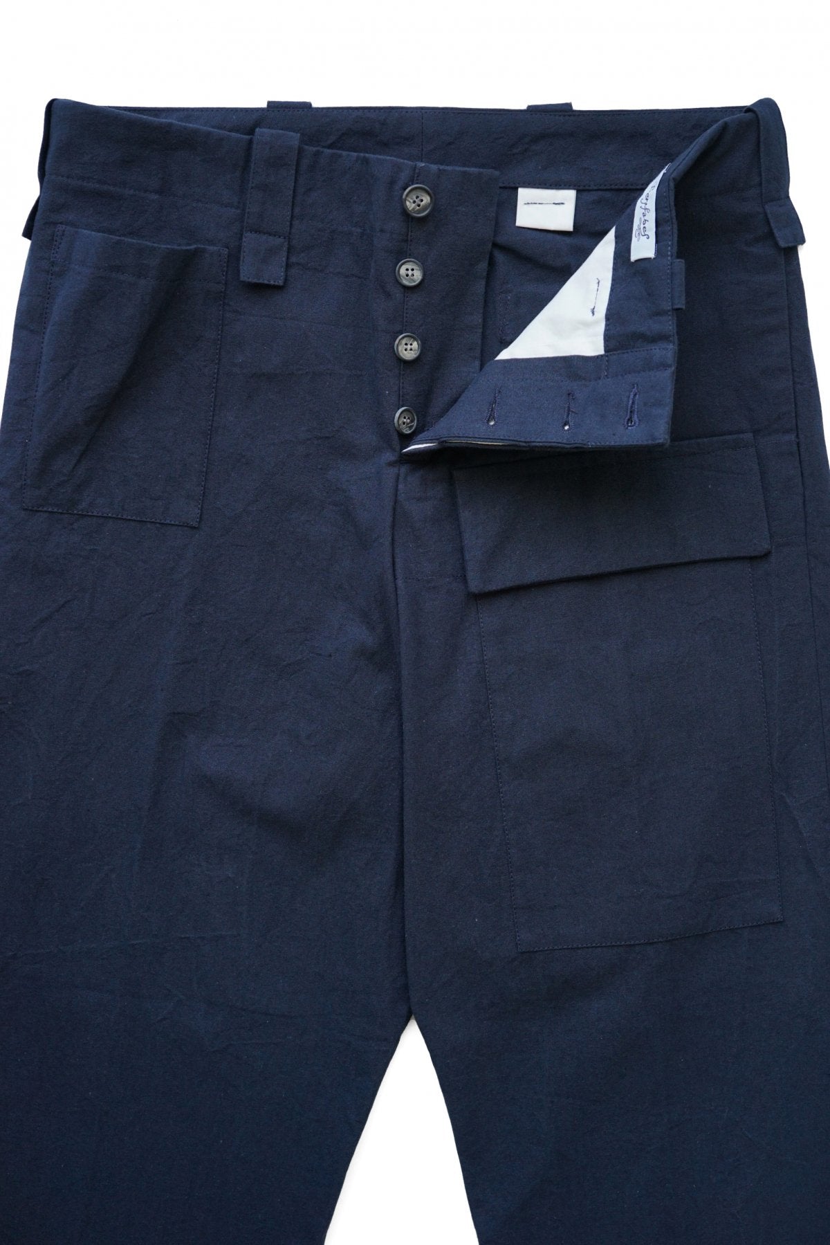 Bergfabel - WORKER PANTS - HEAVY COTTON NAVY