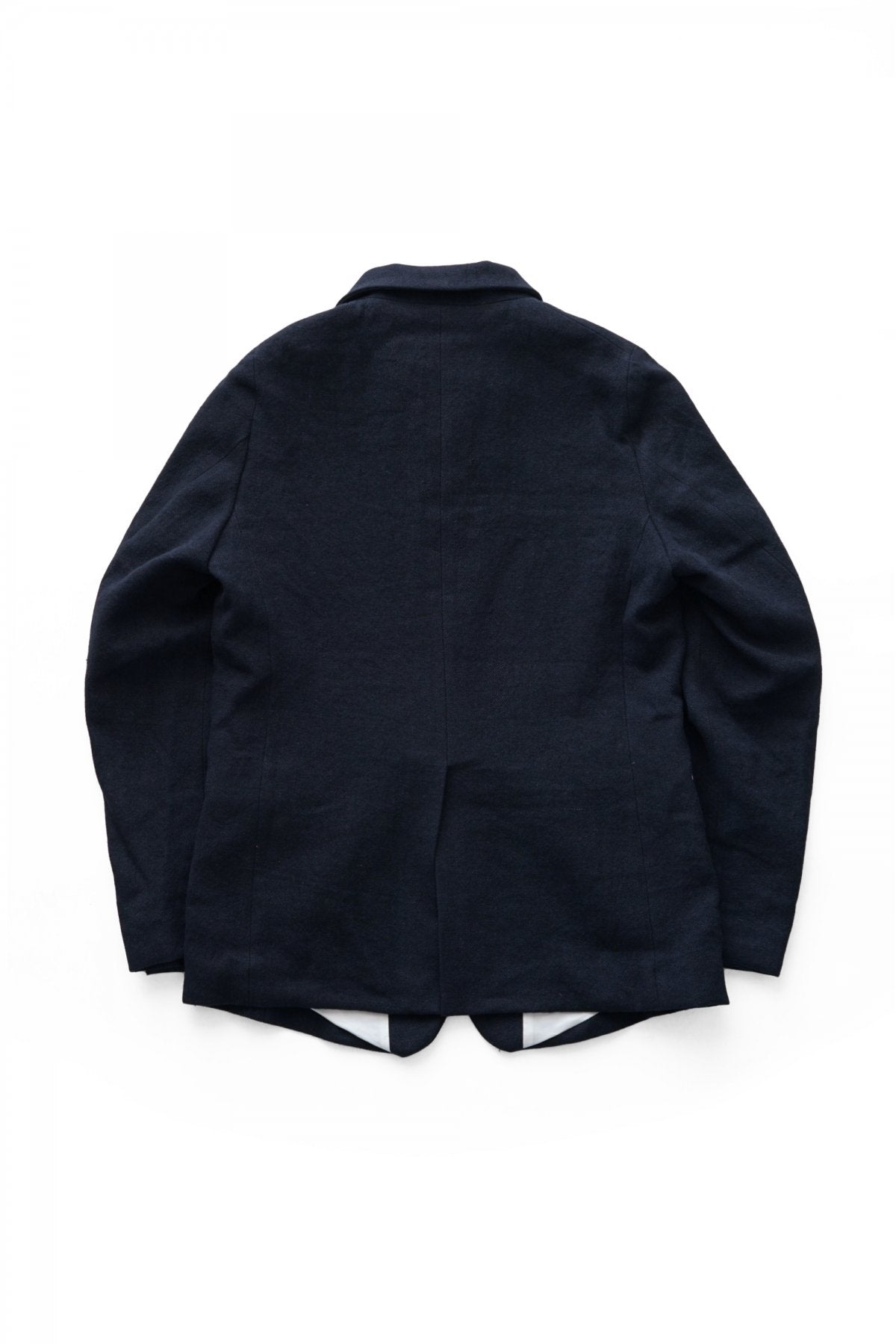 Bergfabel -LONG FARMER JACKET - BLACK NAVY