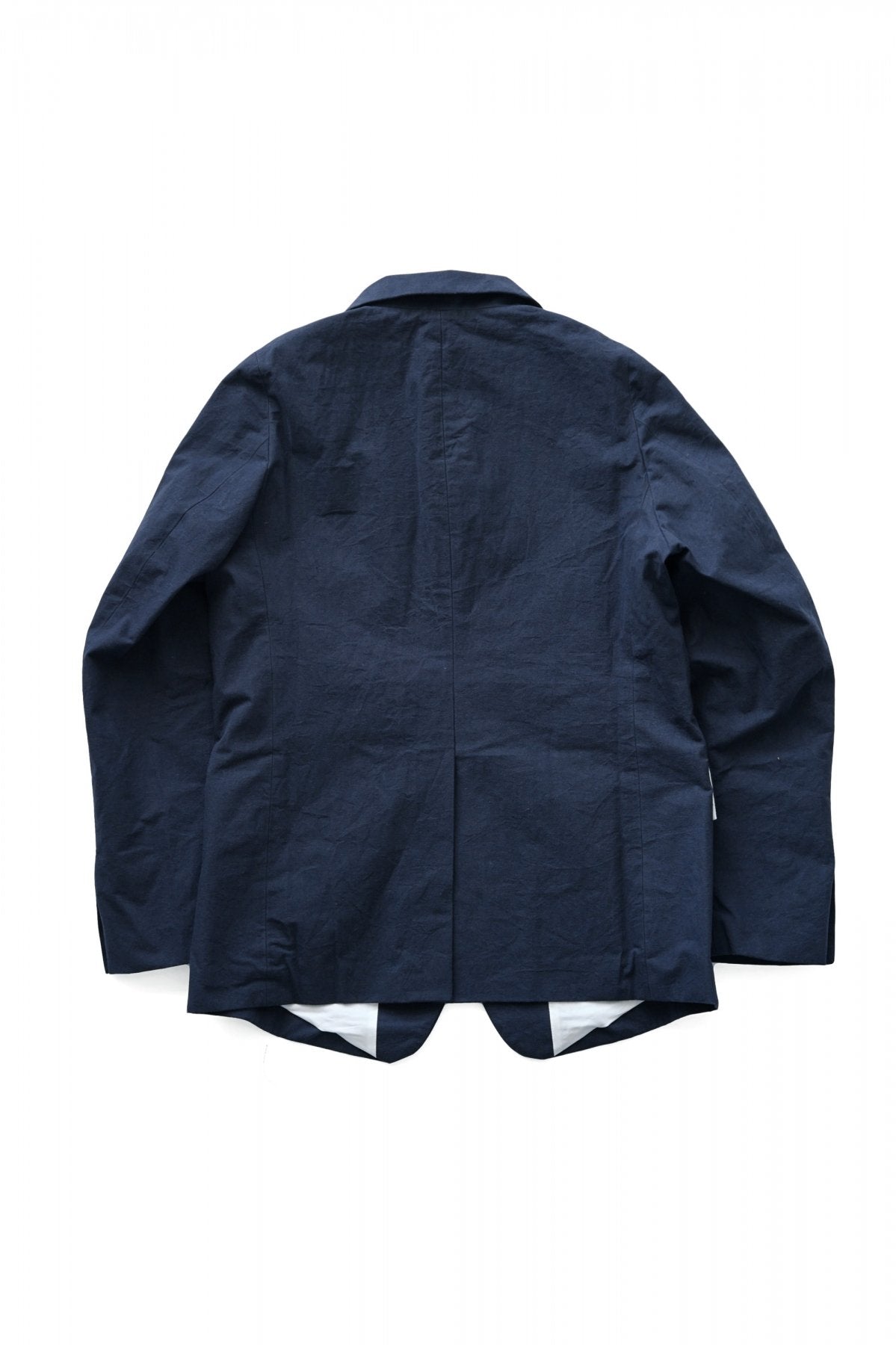 Bergfabel ★★★ - EXCLUSIVE LONG FARMER JACKET - HEAVY COTTON NAVY