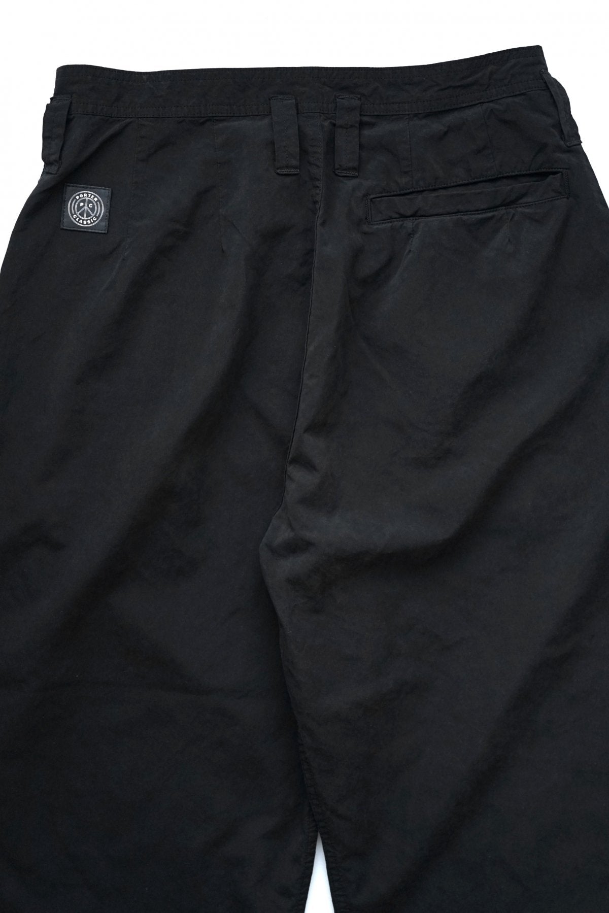 Porter Classic - WEATHER TROUSERS - BLACK