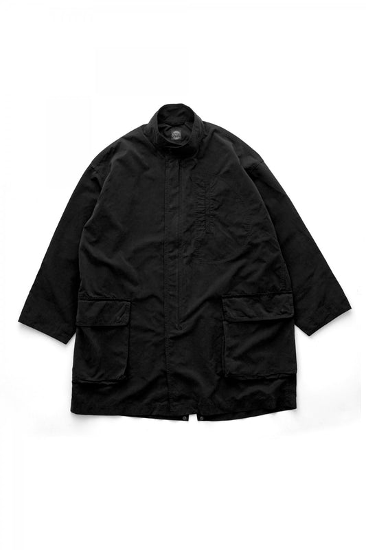 Porter Classic - WEATHER MILITARY COAT - BLACK