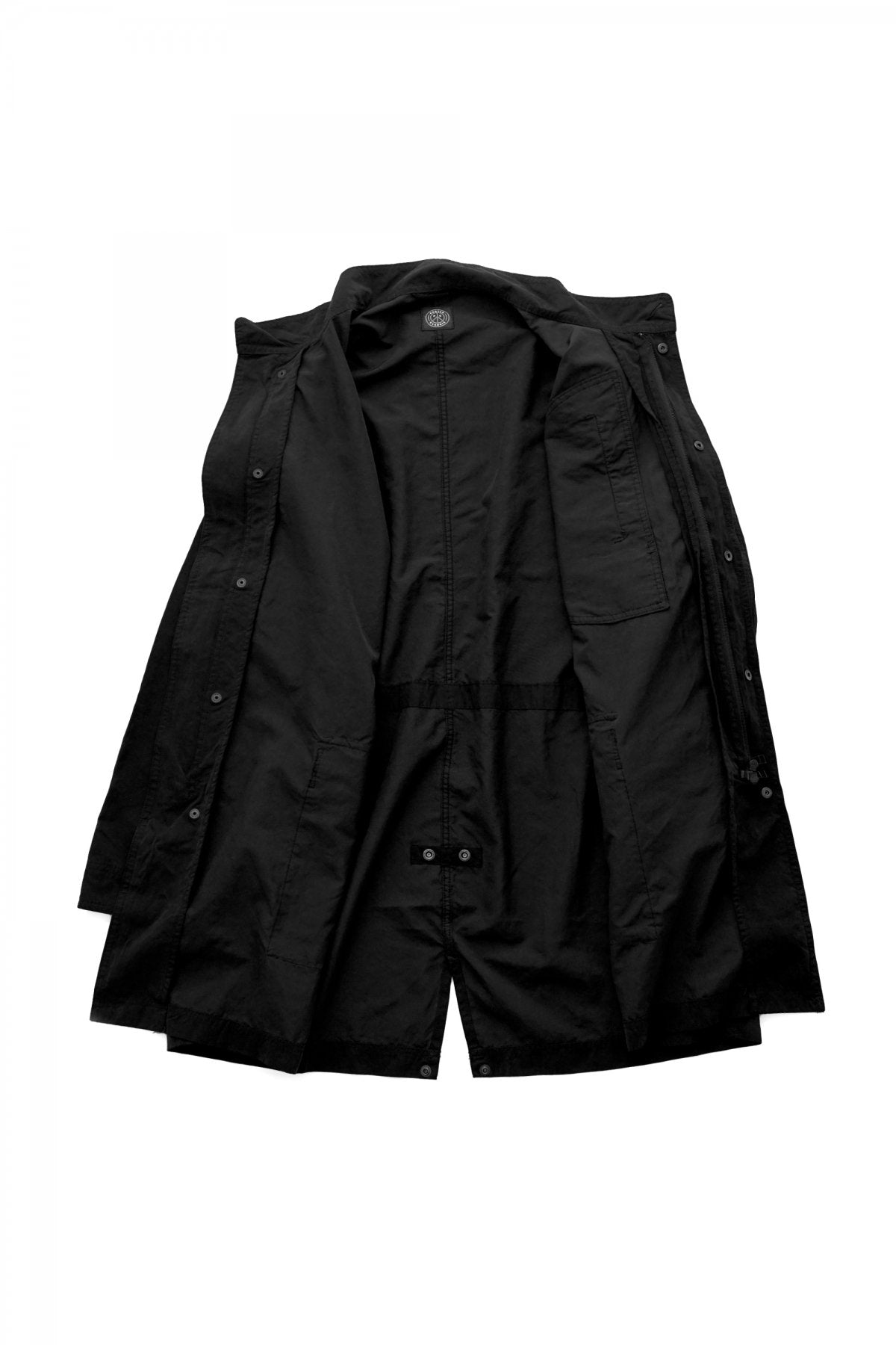 Porter Classic - WEATHER MILITARY COAT - BLACK