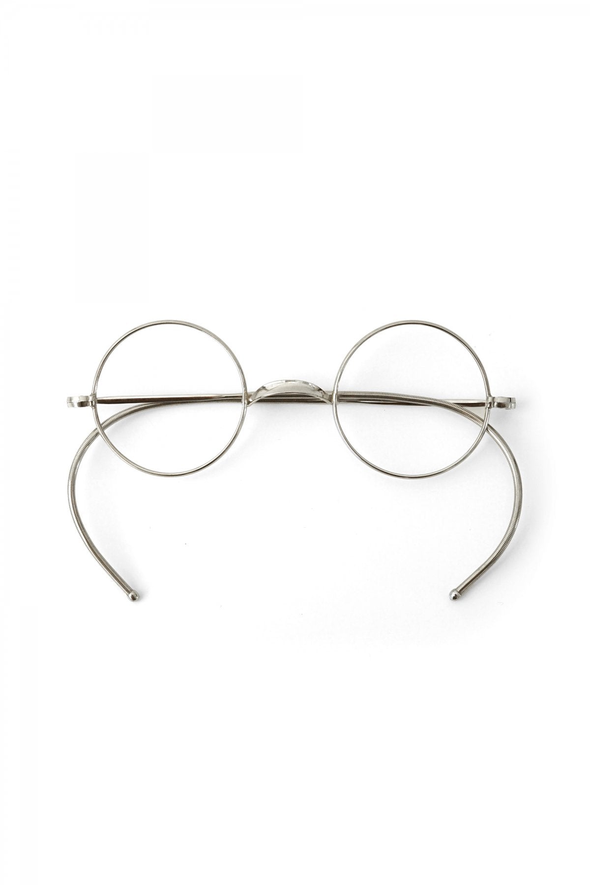 1940s FRENCH ANTIQUE ROUND EYEGLASS - OPT-535