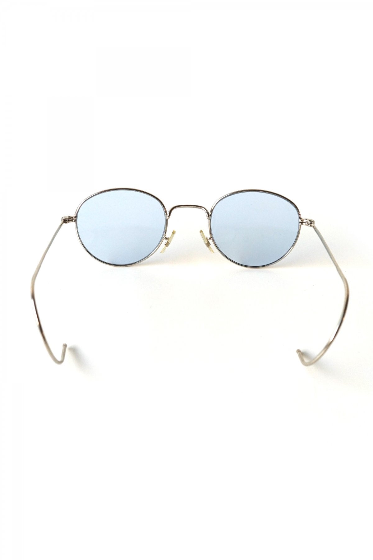 1960s FRENCH METAL ROUND SUNGLASS - OPT-538