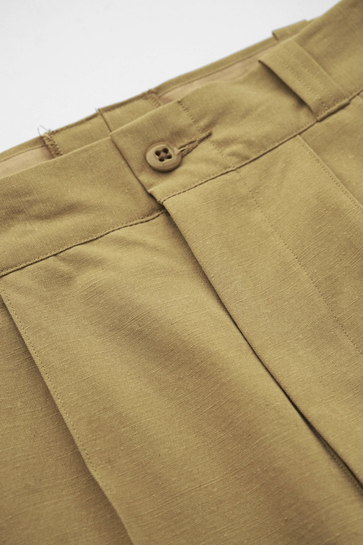 OLD JOE - FRONT TUCK ARMY TROUSER - BISQUE