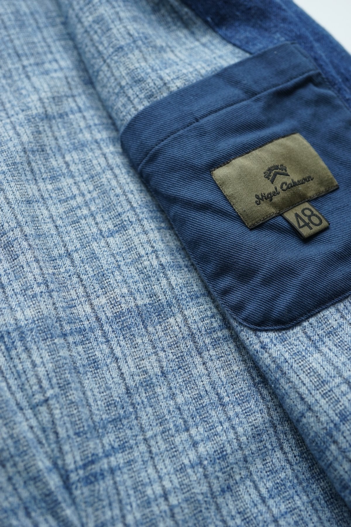 Nigel Cabourn - HOSPITAL JACKET - HEMP DENIM - INDIGO