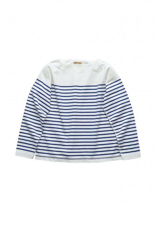 Nigel Cabourn woman - BASQUE SHIRT - OFF WHITE