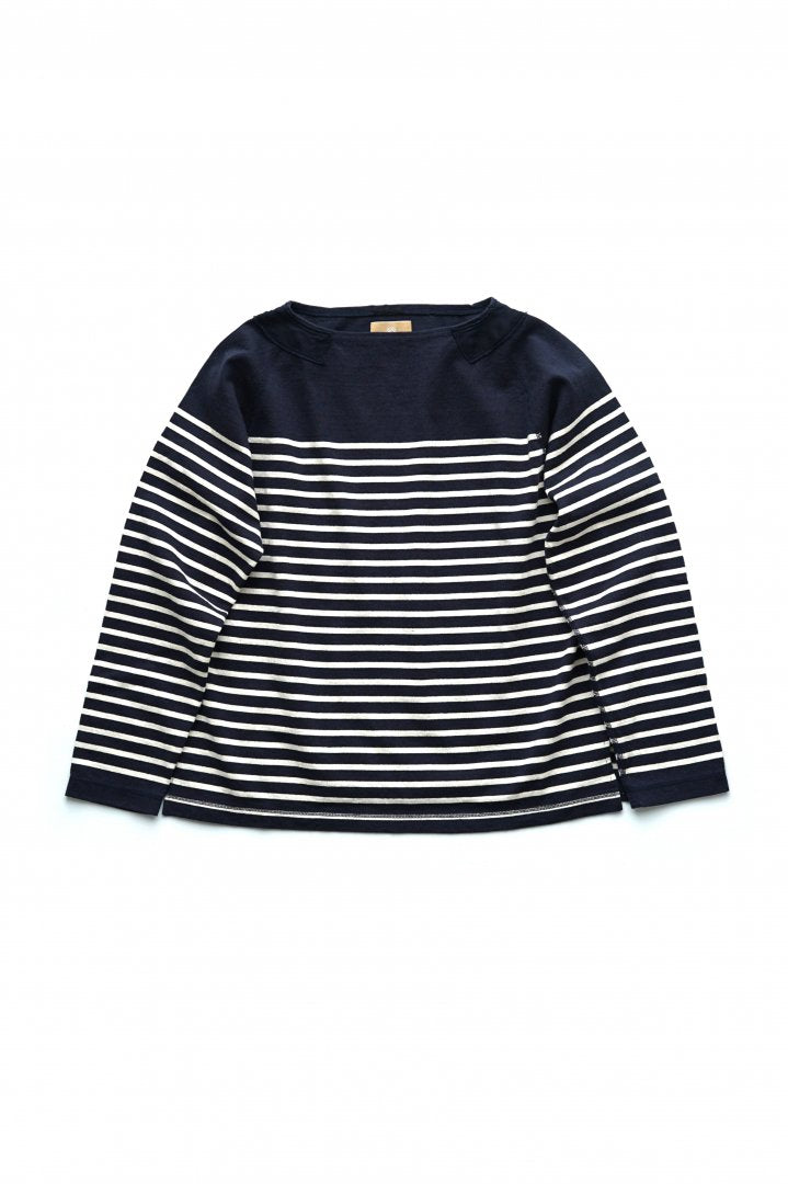 Nigel Cabourn woman - BASQUE SHIRT - NAVY