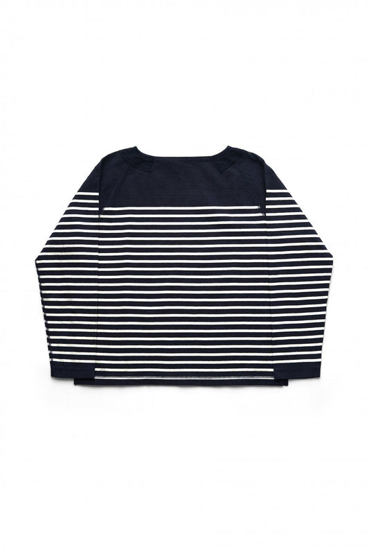 Nigel Cabourn woman - BASQUE SHIRT - NAVY