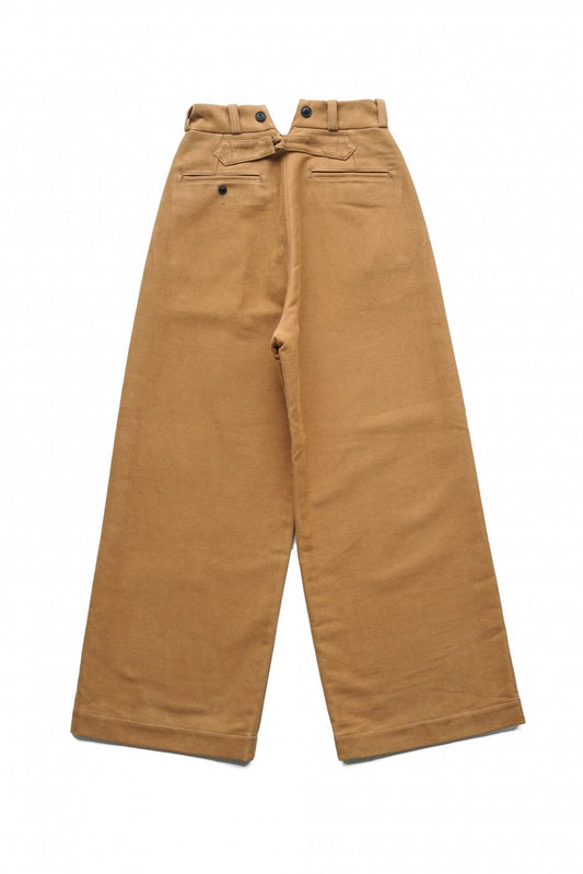 Nigel Cabourn woman - WIDE CHINO - BEIGE