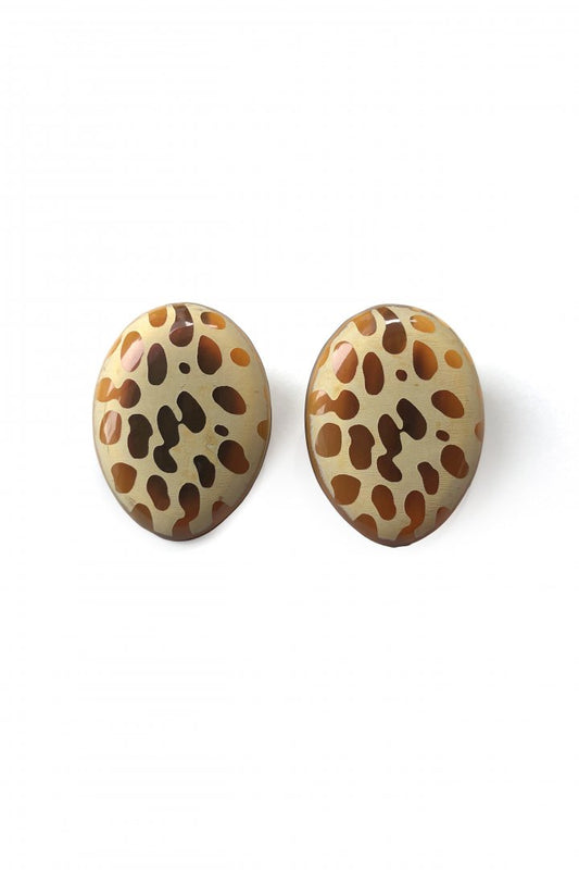 8UEDE - EGG EAR CUFF - CHEETAH