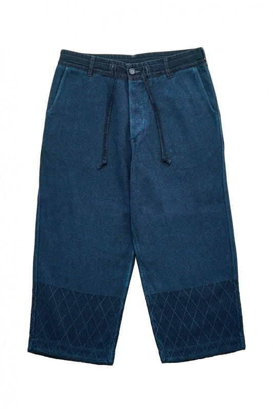 Porter Classic - PC KENDO WIDE PANTS - BLUE