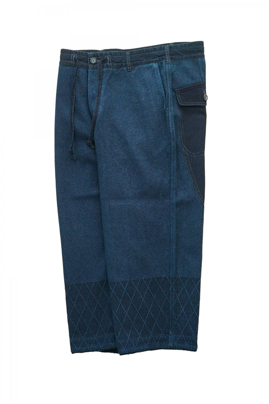 Porter Classic - PC KENDO WIDE PANTS - BLUE