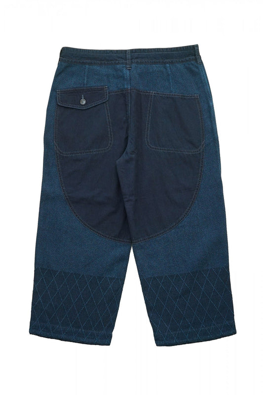 Porter Classic - PC KENDO WIDE PANTS - BLUE