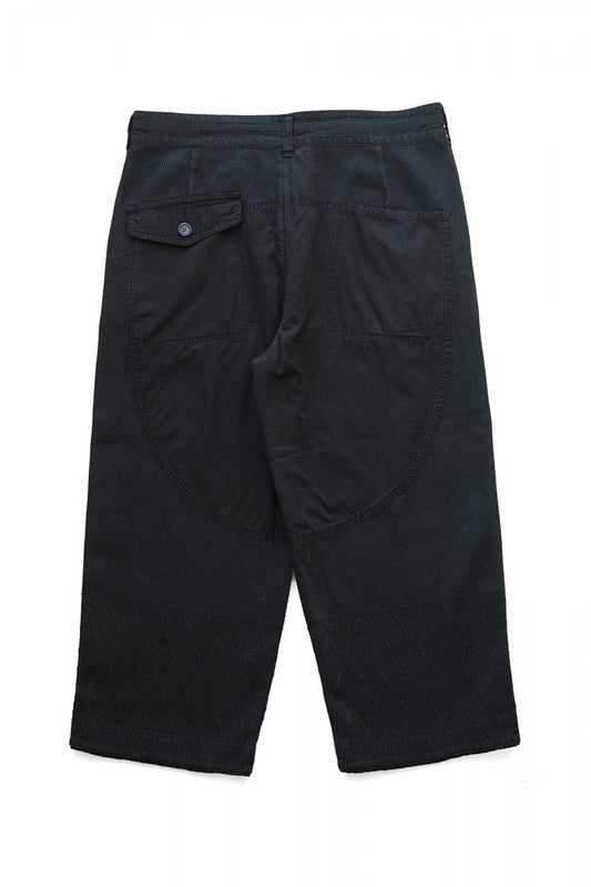 Porter Classic - PC KENDO WIDE PANTS - DARK NAVY