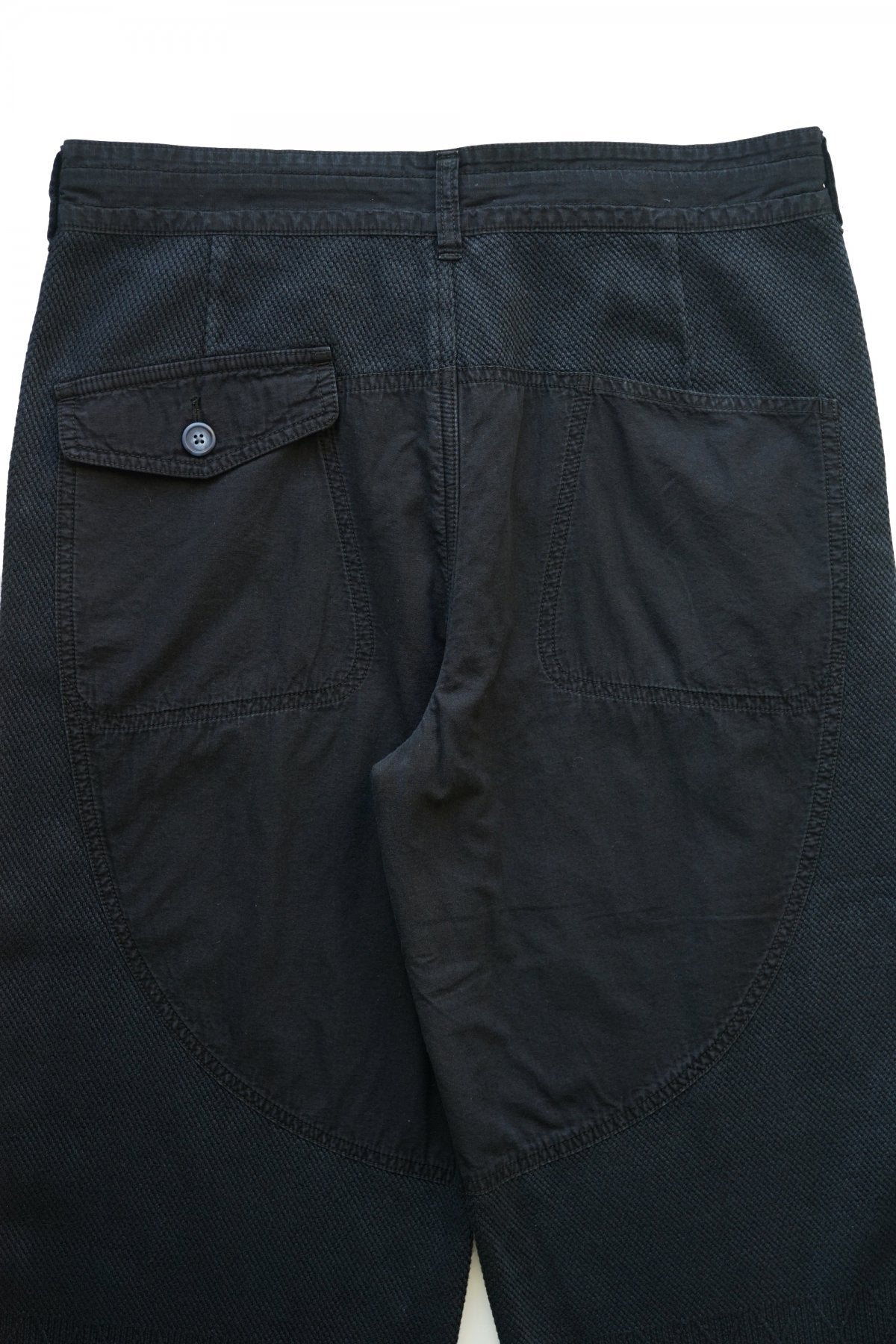 Porter Classic - PC KENDO WIDE PANTS - DARK NAVY