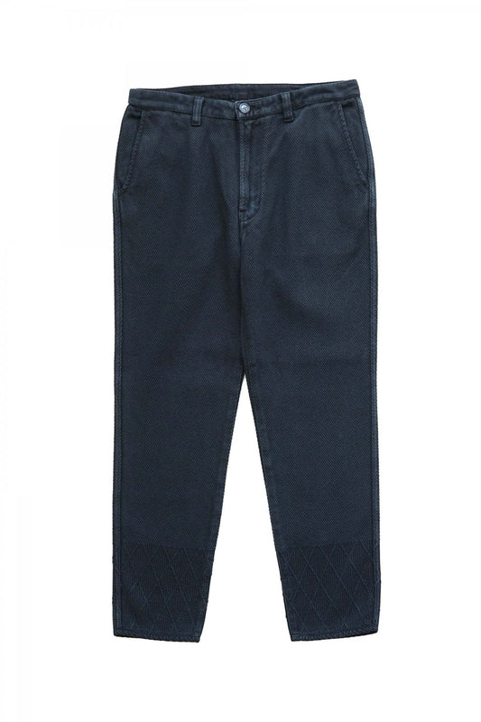 Porter Classic - PC KENDO CROPPED SLIM PANTS - DARK NAVY