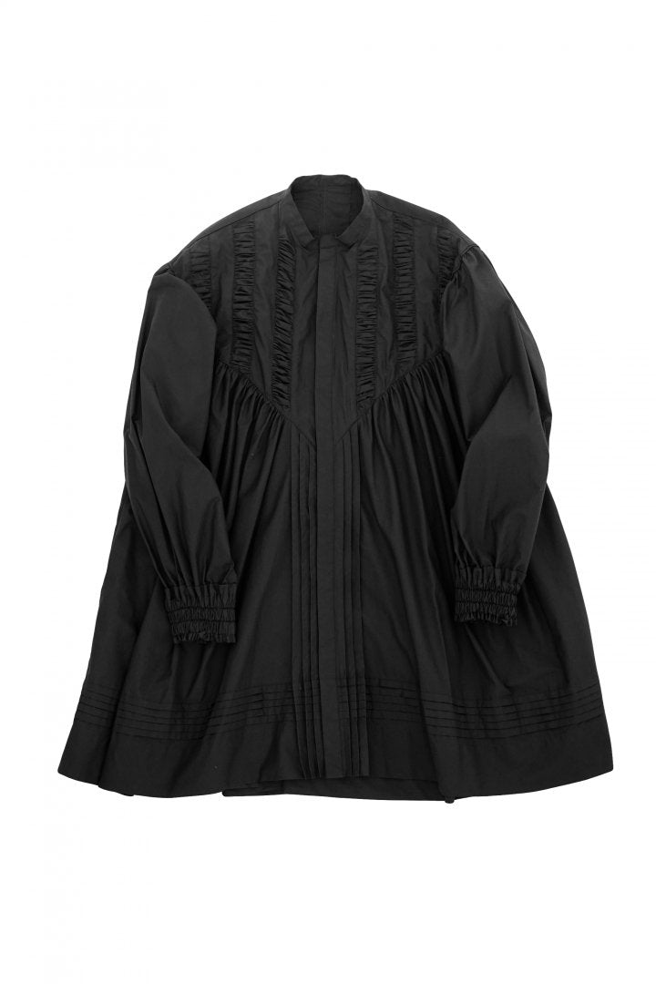 WRYHT - PLEATED NIGHT TOPS - BLACK