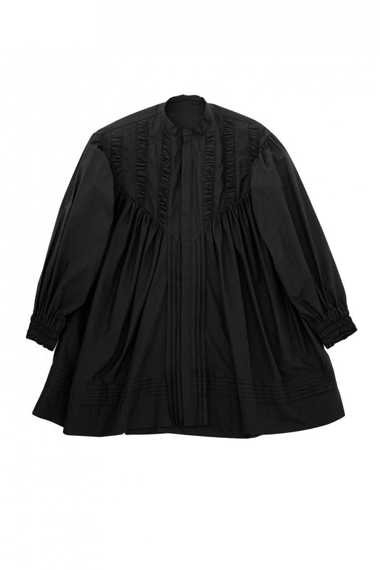 WRYHT - PLEATED NIGHT TOPS - BLACK