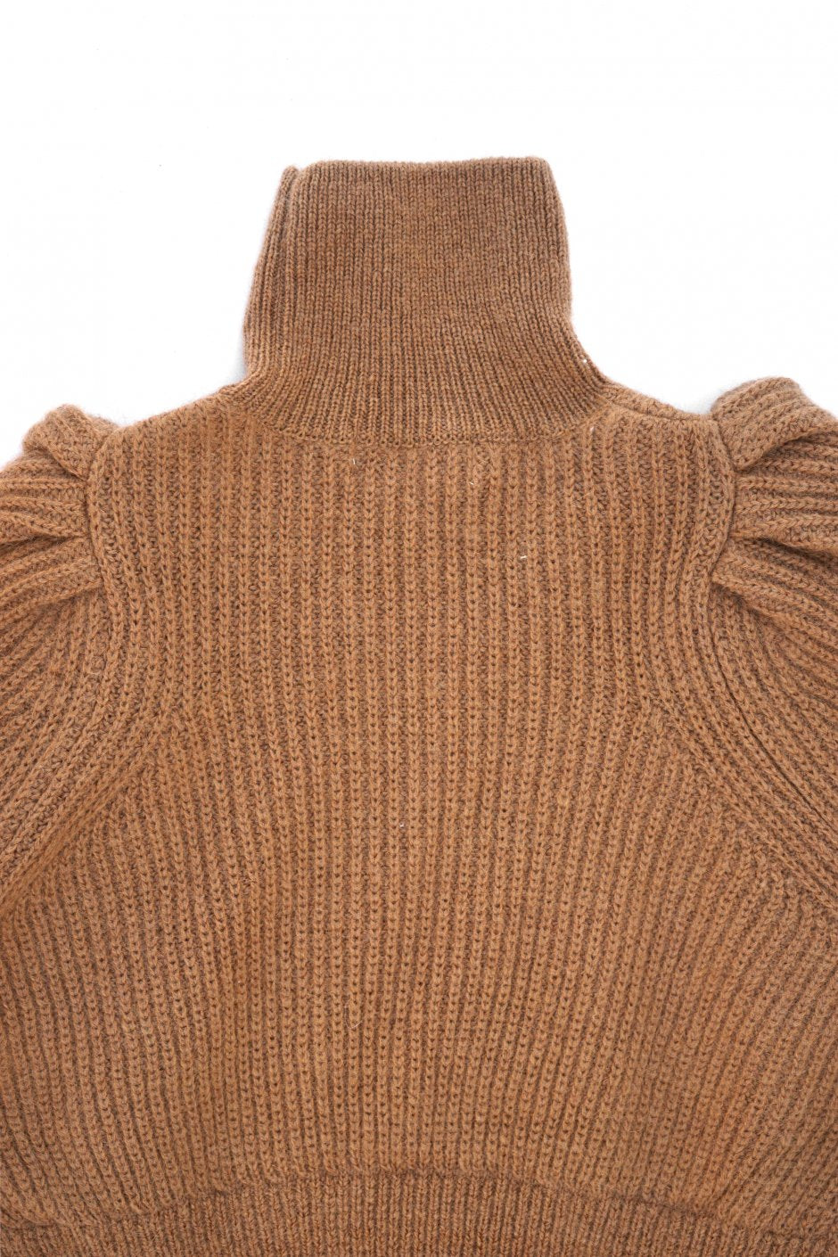 WRYHT - MOHAIR GATHERED SLEEVE TOPS - BISQUE