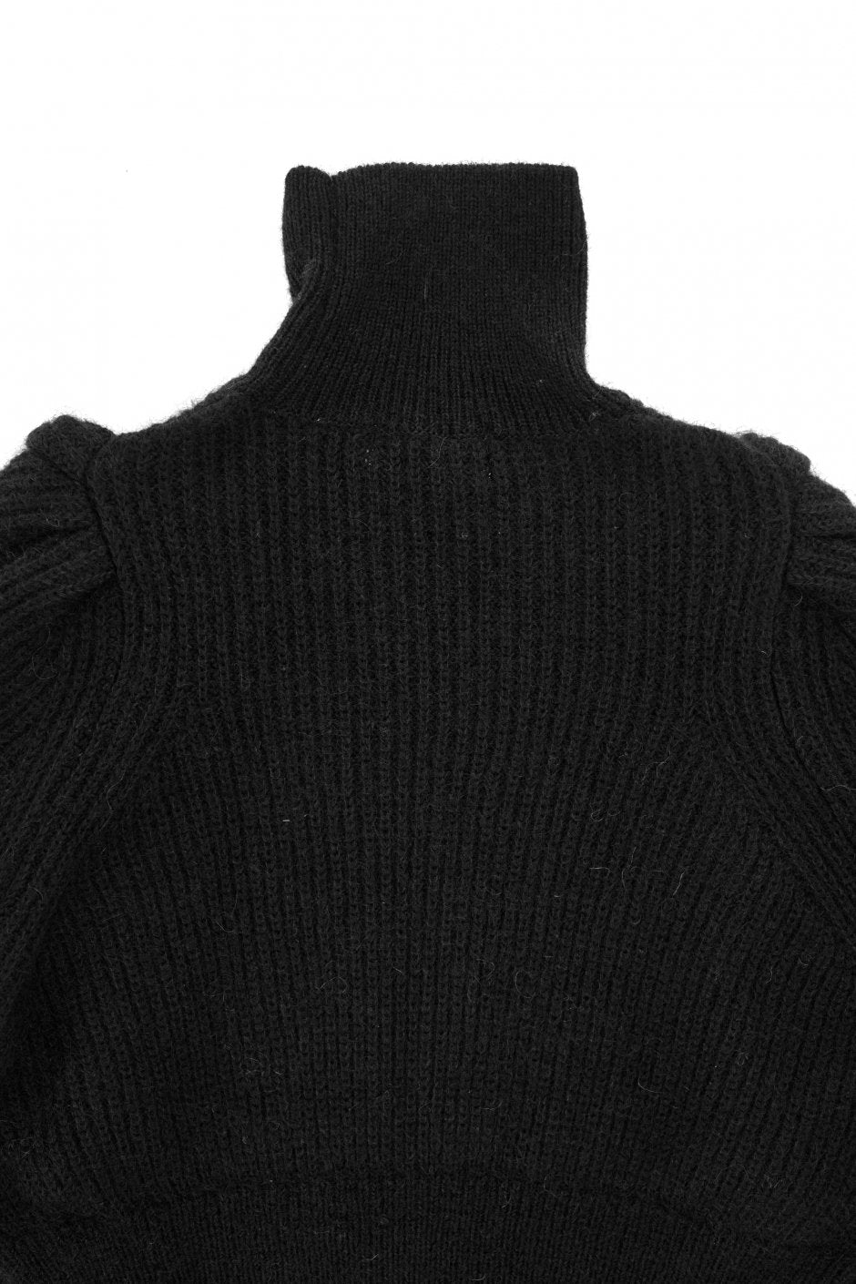 WRYHT - MOHAIR GATHERED SLEEVE TOPS - GRAPHITE