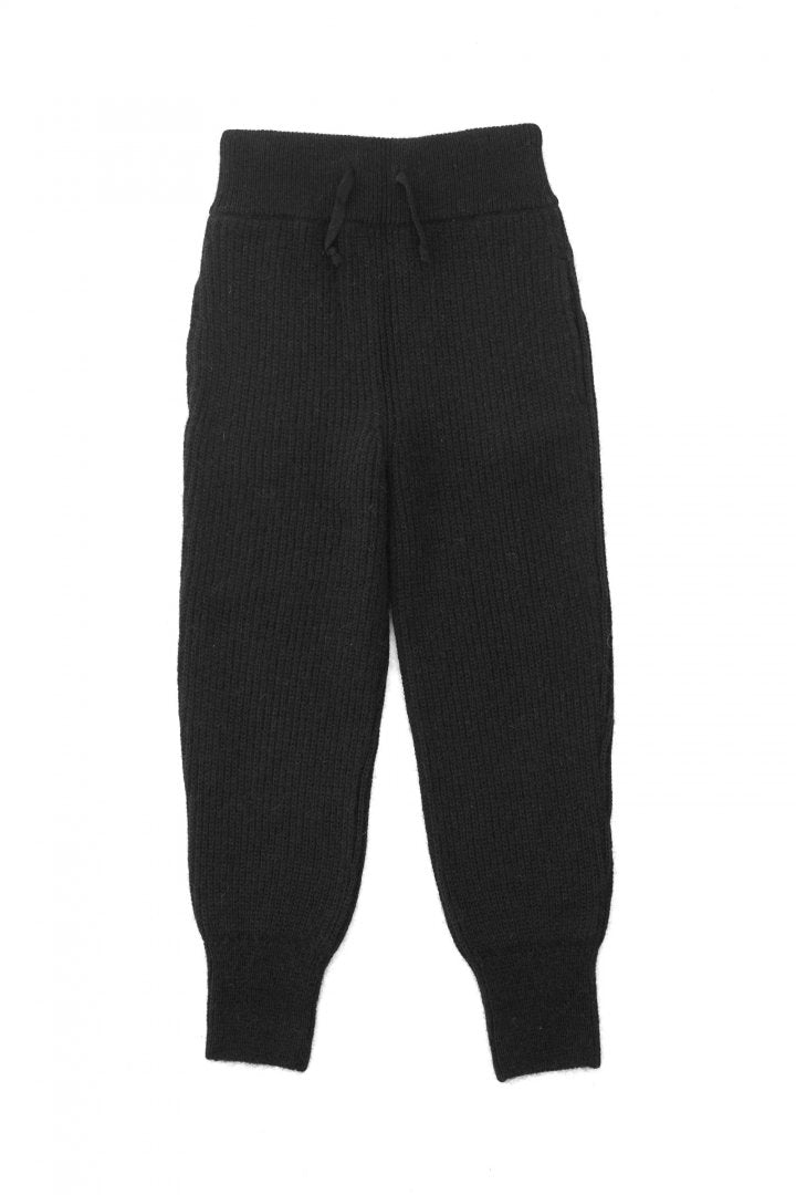 WRYHT - MOHAIR RIBED TROUSER - GRAPHITE