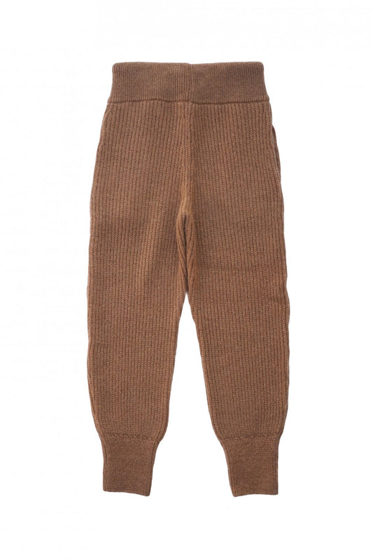 WRYHT - MOHAIR RIBED TROUSER - BISQUE