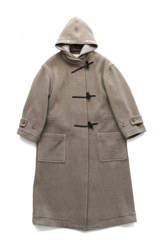 WRYHT - HOODED WATCH COAT - TAUPE