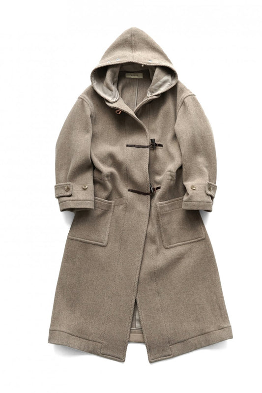 WRYHT - HOODED WATCH COAT - TAUPE