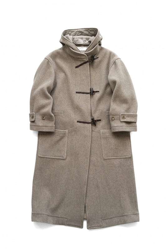 WRYHT - HOODED WATCH COAT - TAUPE