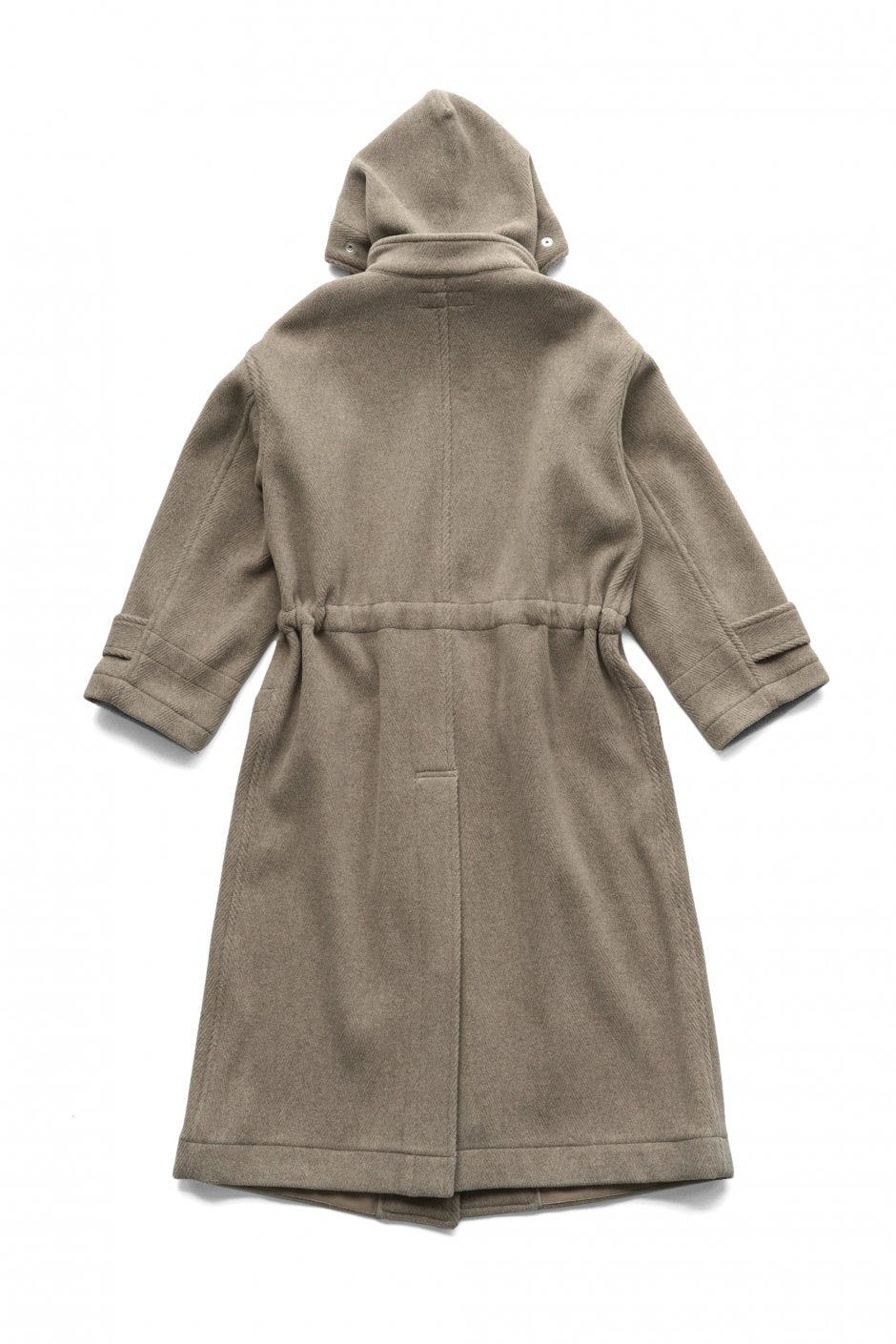 WRYHT - HOODED WATCH COAT - TAUPE