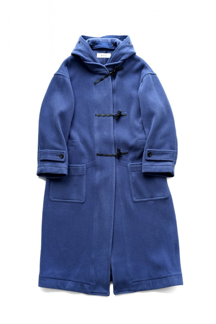 WRYHT - HOODED WATCH COAT - AZUR