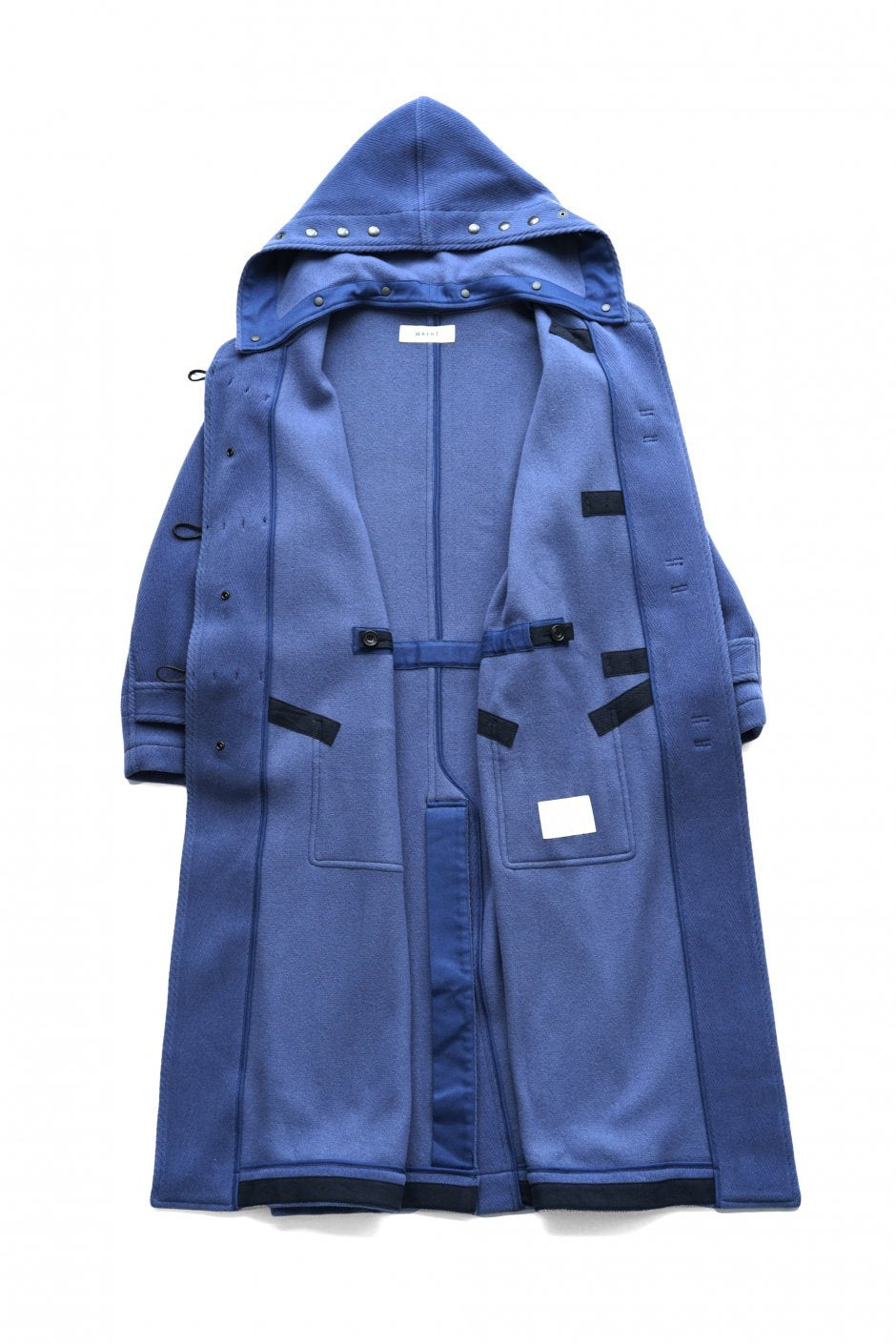 WRYHT - HOODED WATCH COAT - AZUR