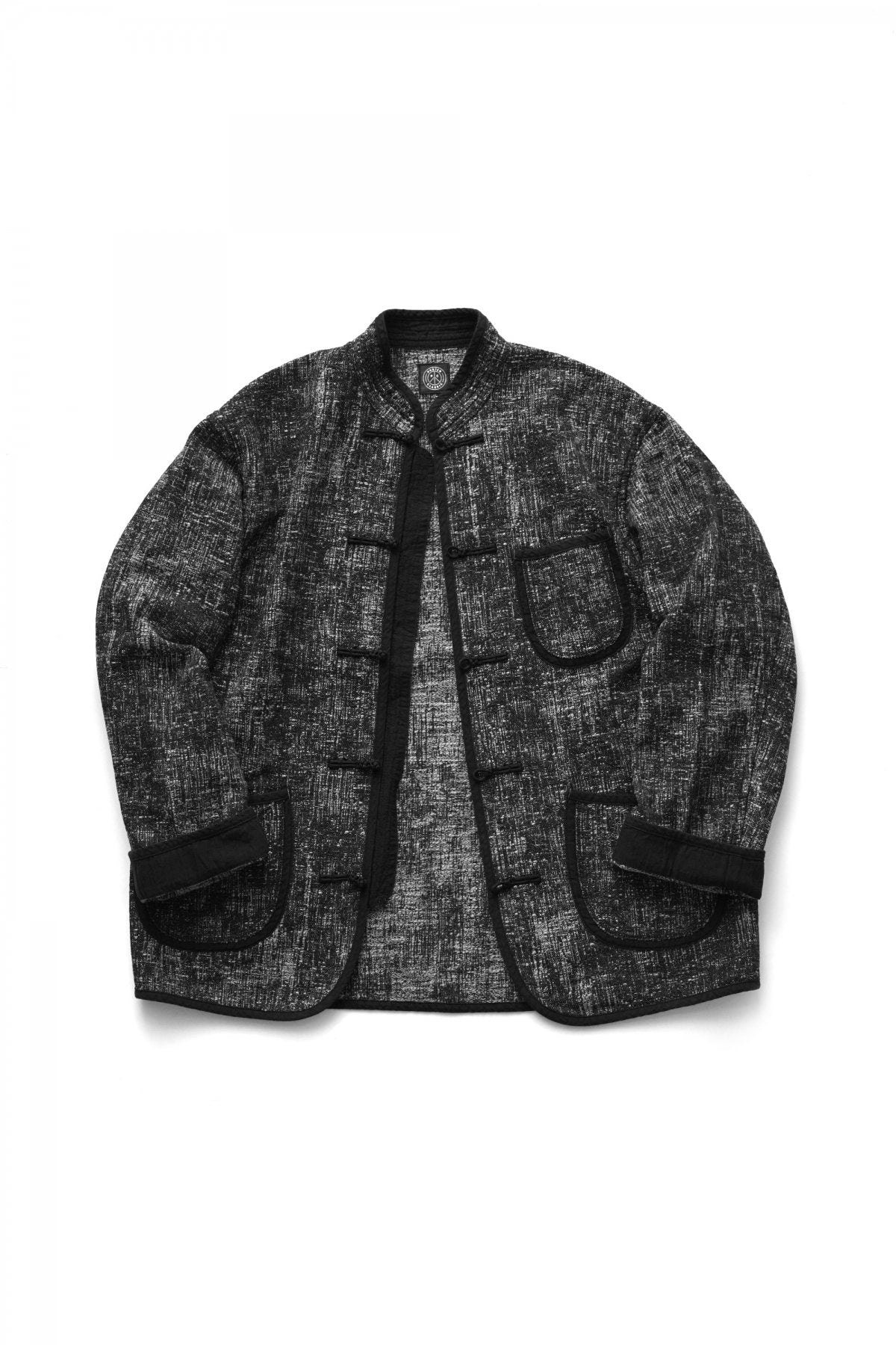 Porter Classic - PEELED CLOTH CHINESE JACKET - BLACK