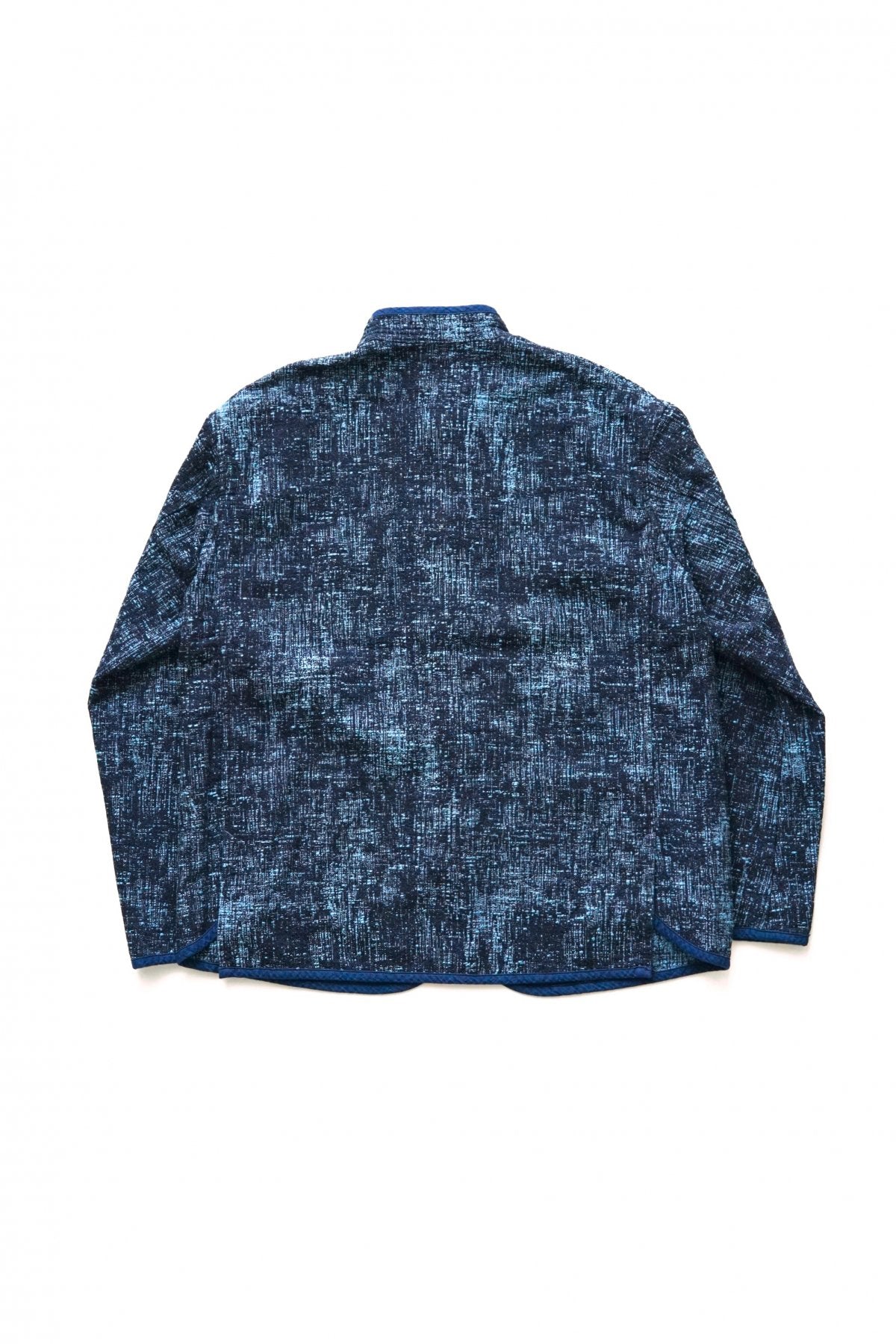 Porter Classic - PEELED CLOTH CHINESE JACKET - BLUE