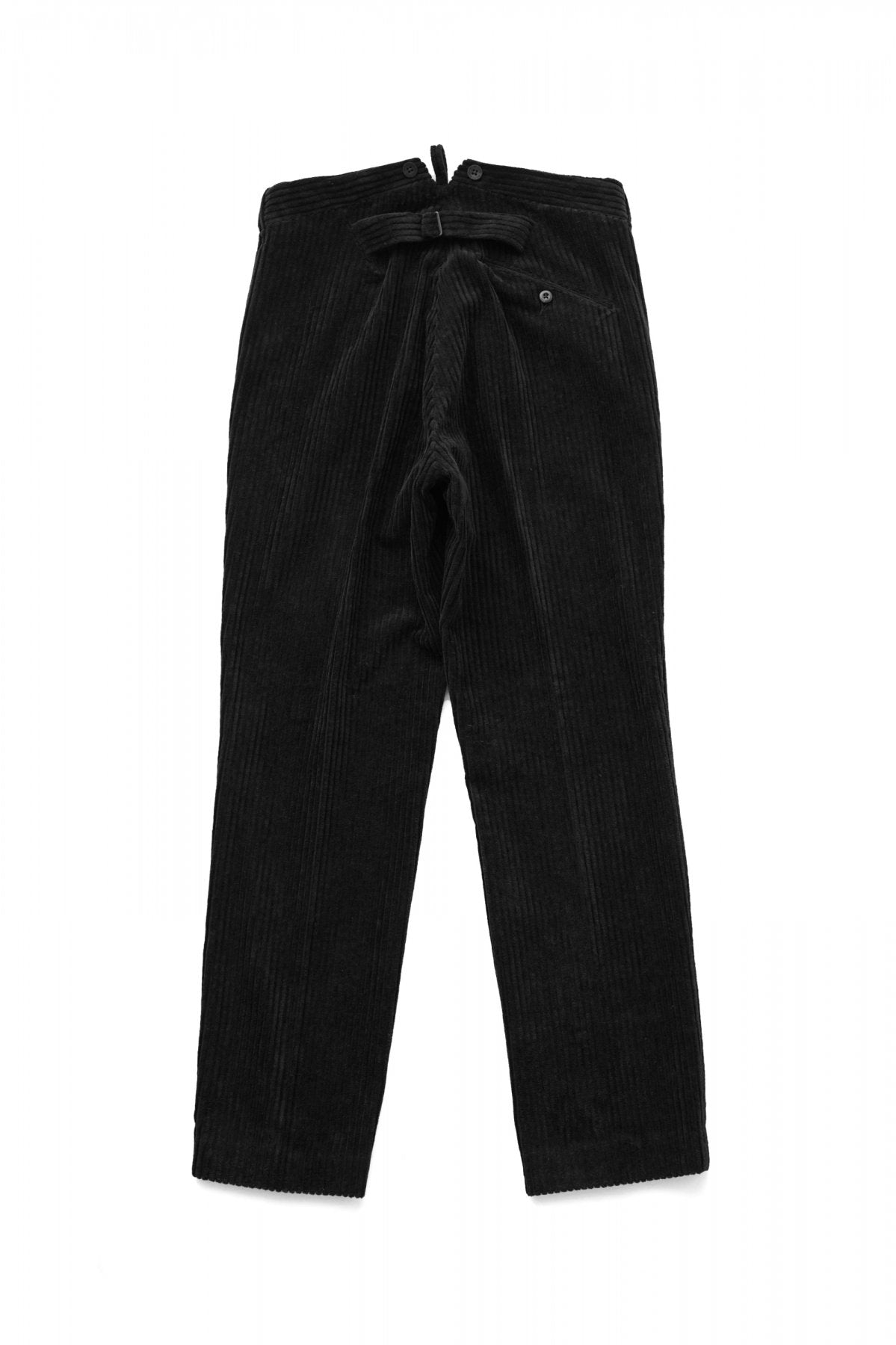 OLD JOE - SLIT POCKET GRANDPA TROUSER - BLACK