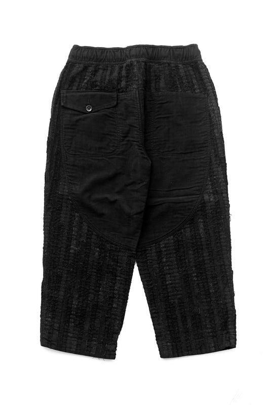 Porter Classic - HAGIRE WIDE PANTS - BLACK