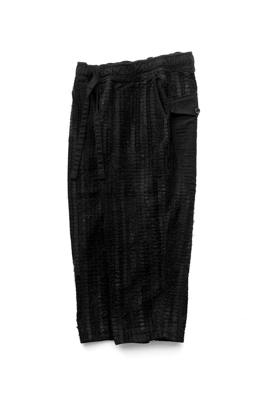 Porter Classic - HAGIRE WIDE PANTS - BLACK