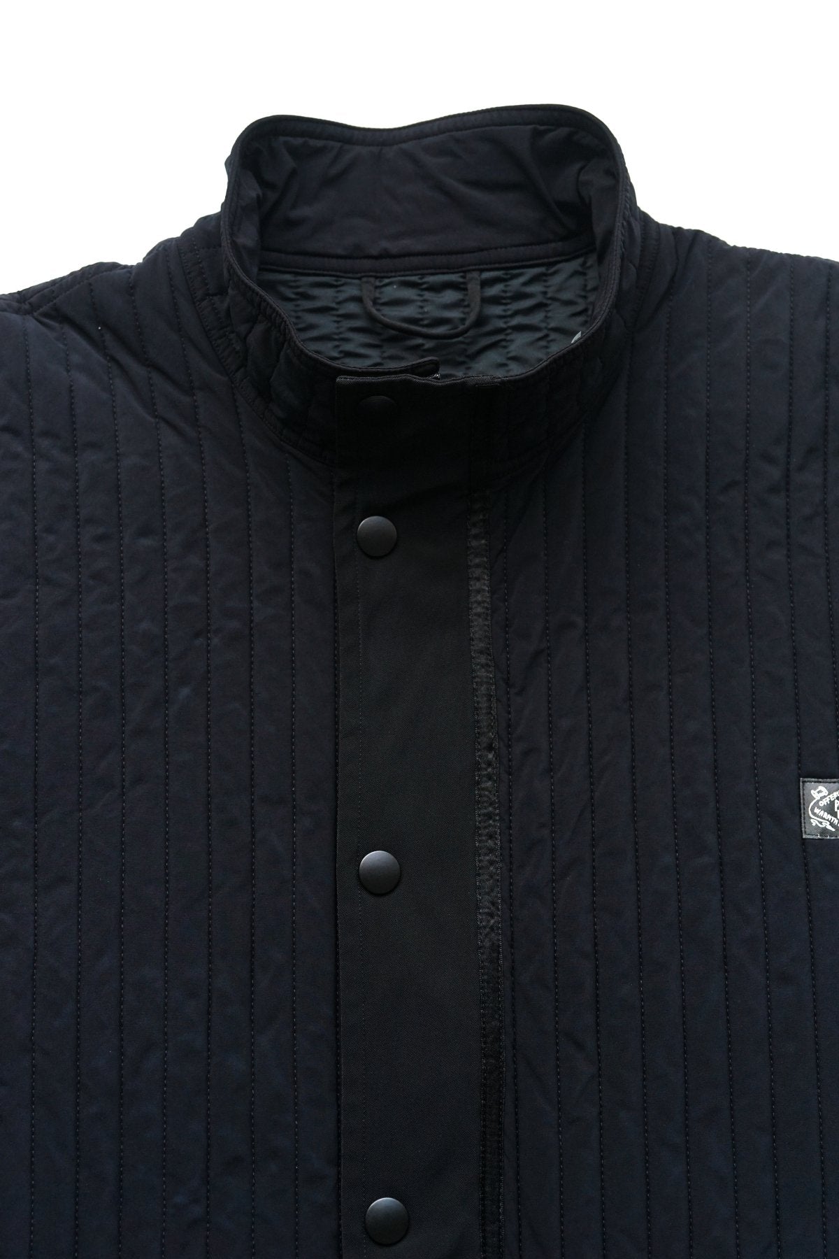 Porter Classic - SUPER NYLON STRETCH COAT - BLACK