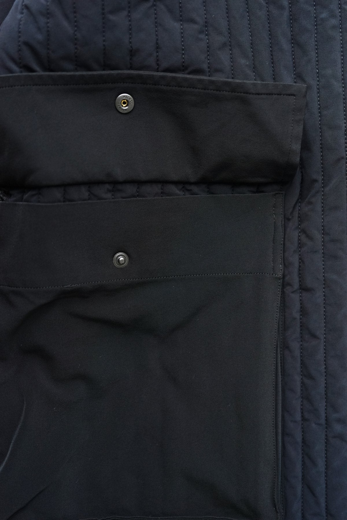 Porter Classic - SUPER NYLON STRETCH COAT - BLACK