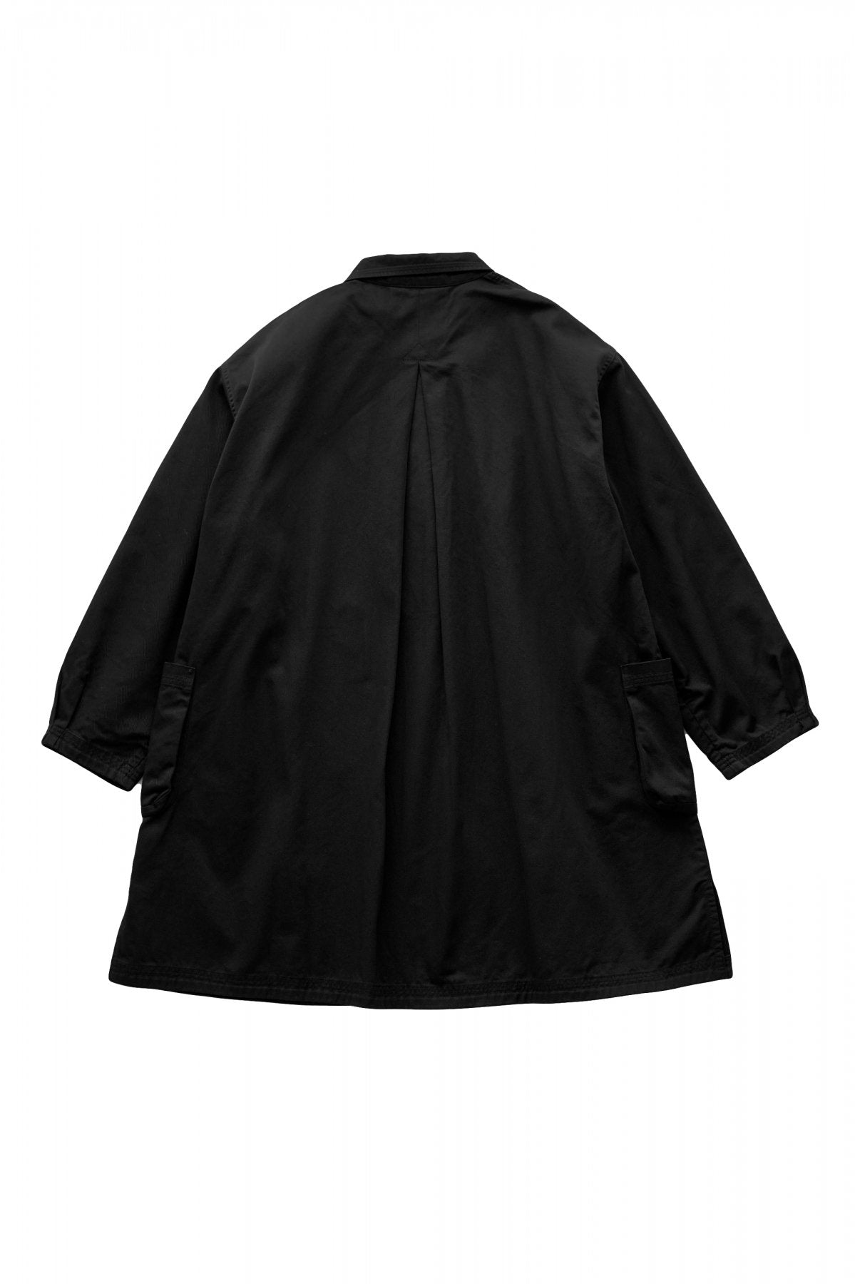 Porter Classic - CHINO SHIRT COAT - BLACK