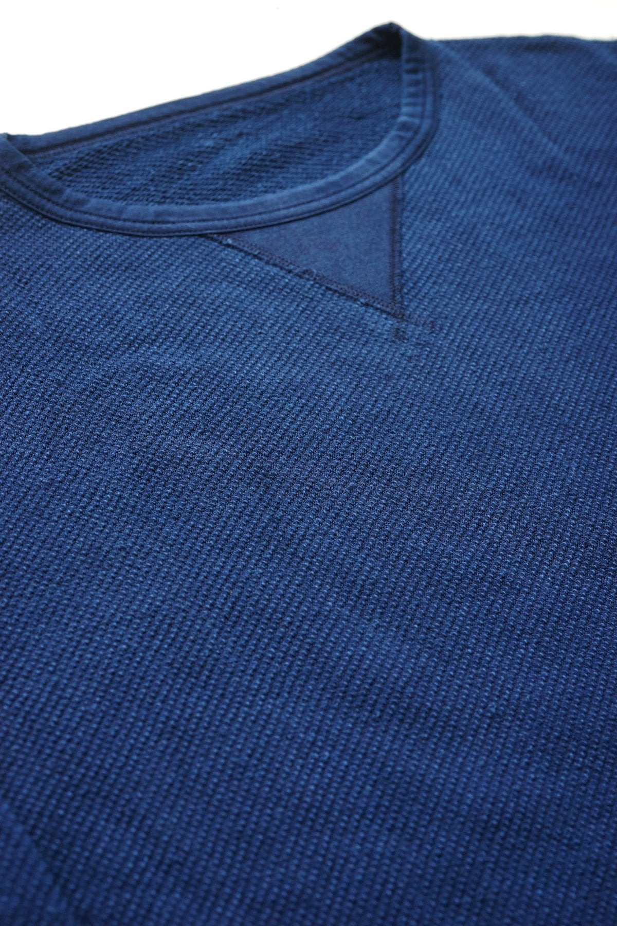 Porter Classic - FRENCH THERMAL CREWNECK - INDIGO